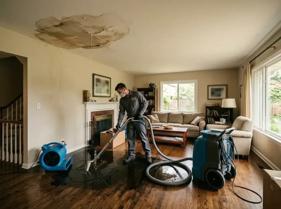 attic-pipe-burst-ceiling-drip-008 — frequently asked questions, Water Damage Restoration & Carpet Care in Connerton, FL